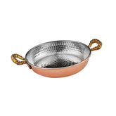 Karaca Alacahöyük Poêle plate en cuivre 16 cm